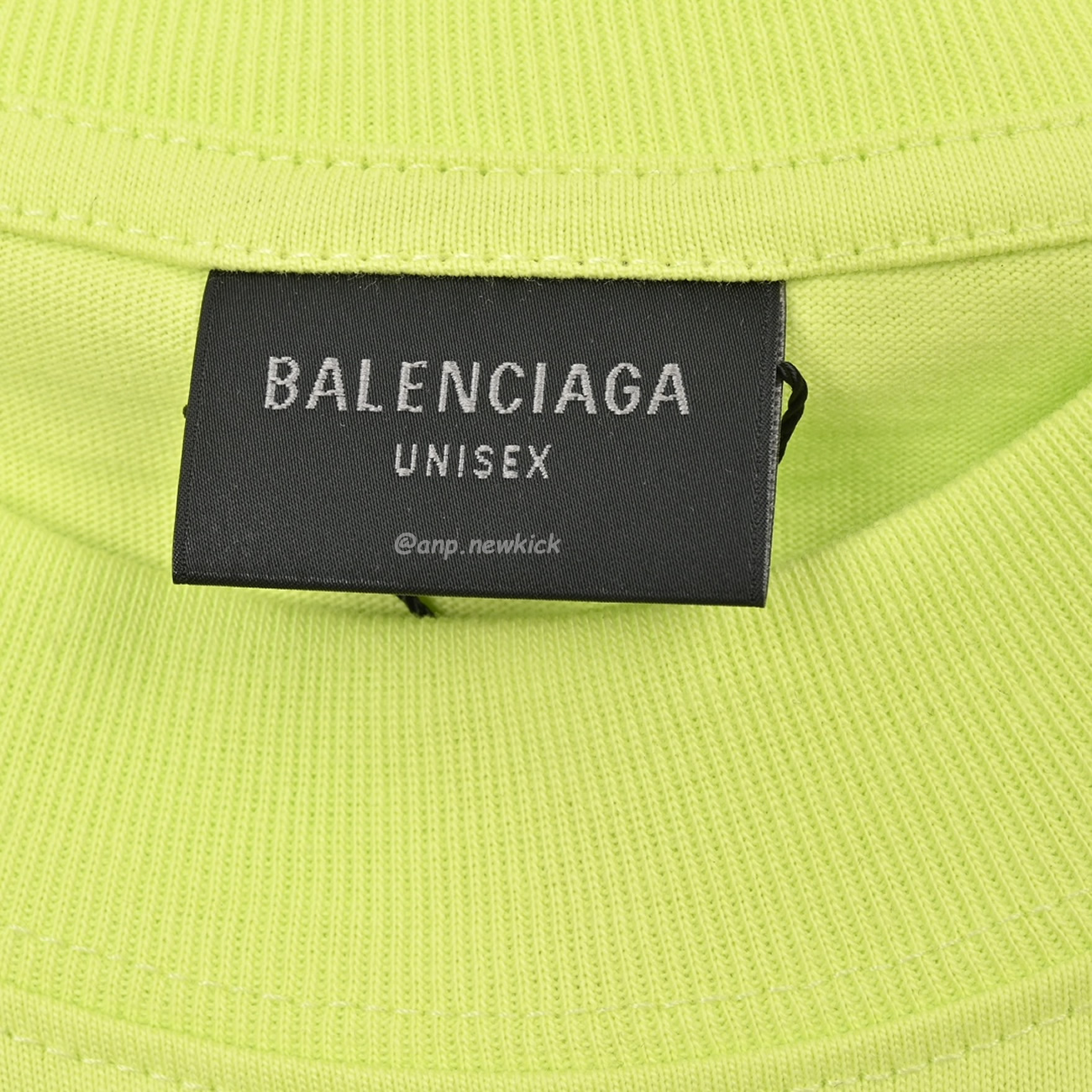 Balenciaga 23ss Tape Printed Overlapping T Shirt (3) - newkick.app